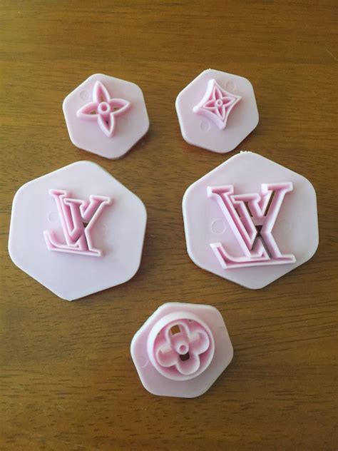 Louis Vuitton Fondant Mold .